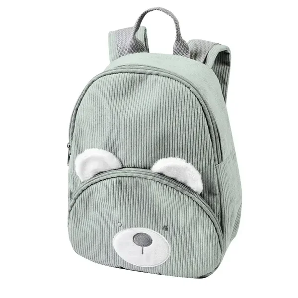 Lapidou Backpack - 28 cm - Preschool Backpack - Soft Bear Backpack - Linden Green