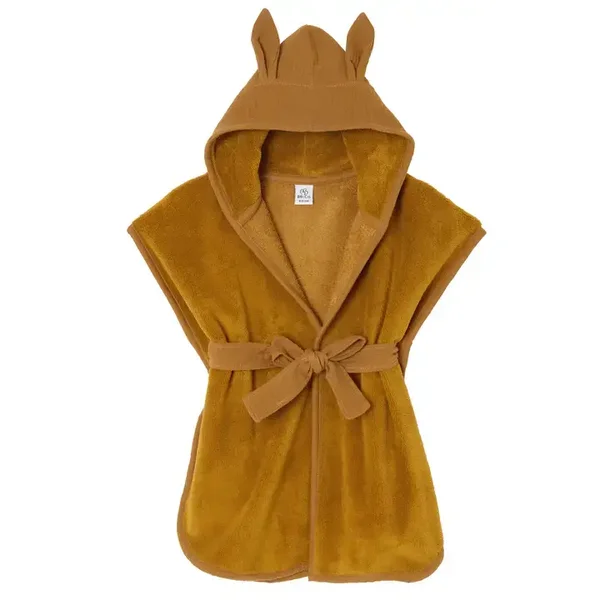 Peignoir bambou et gaze de coton - Havane