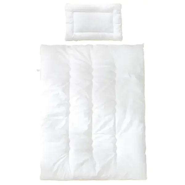 Couette enfant ROBA, ensemble bébé toutes saisons (garniture), blanc