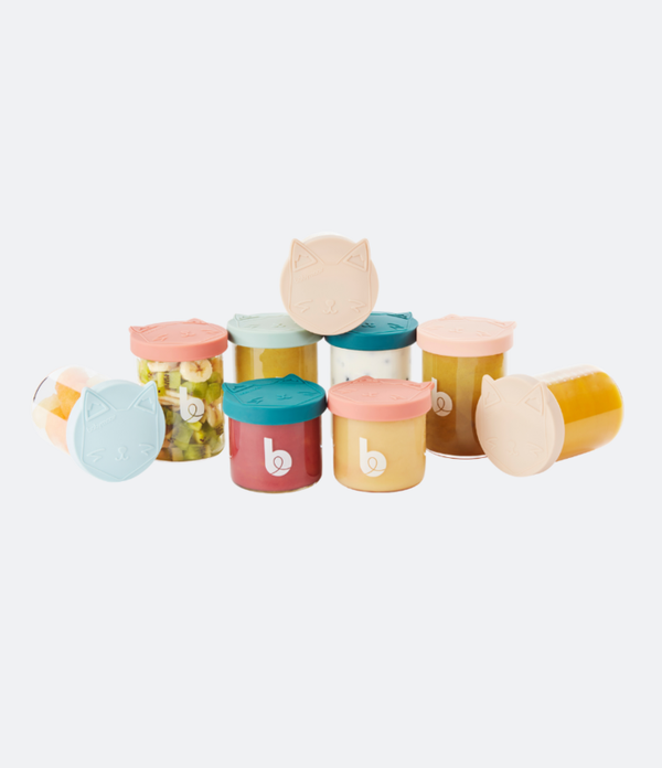 Pots conservation en verre ISY BOWLS 6 x 250 ml