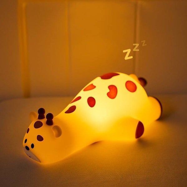 Veilleuse girafe avec 3 réglages et minuterie de 30 minutes