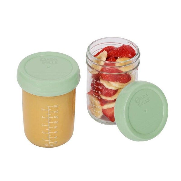 Pots Badabowls en verre pour bébé Badabulle