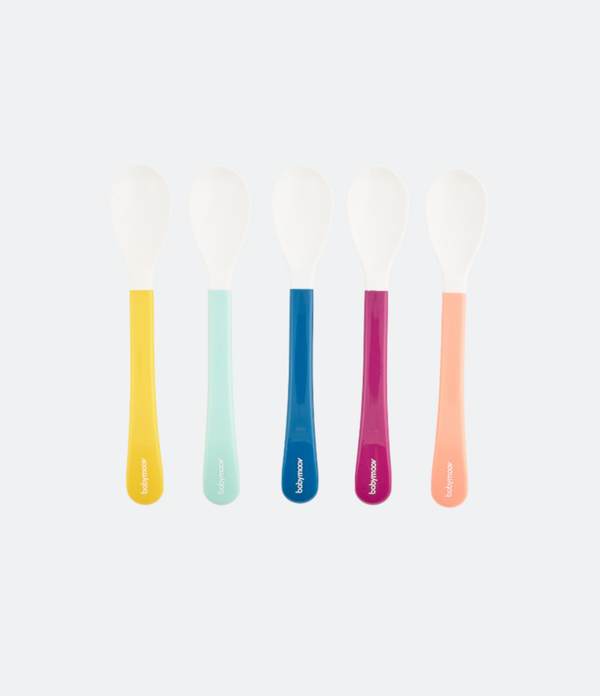 Lot de 5 cuillères bébé - 8 mois