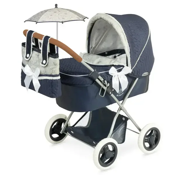 85044 POUSSETTE PLIABLE POUR POUPÉES AVEC OMBRELLE