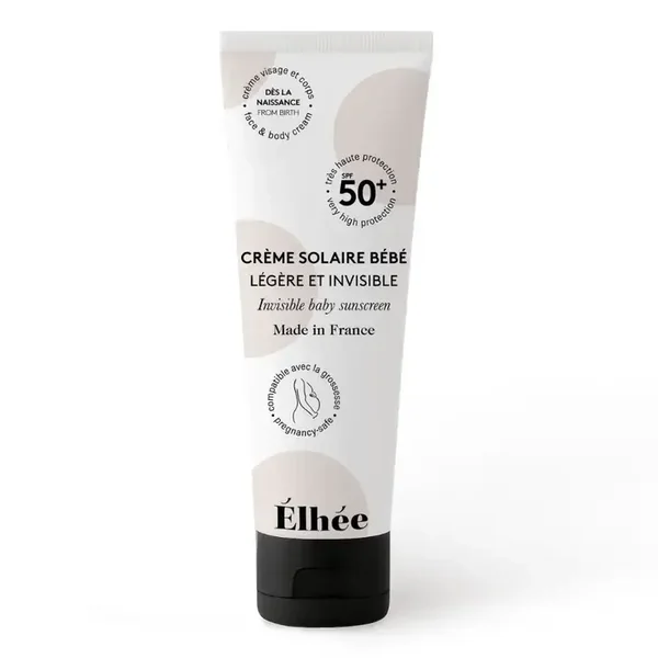 Crème solaire SPF 50+ | Bébé et femme enceinte