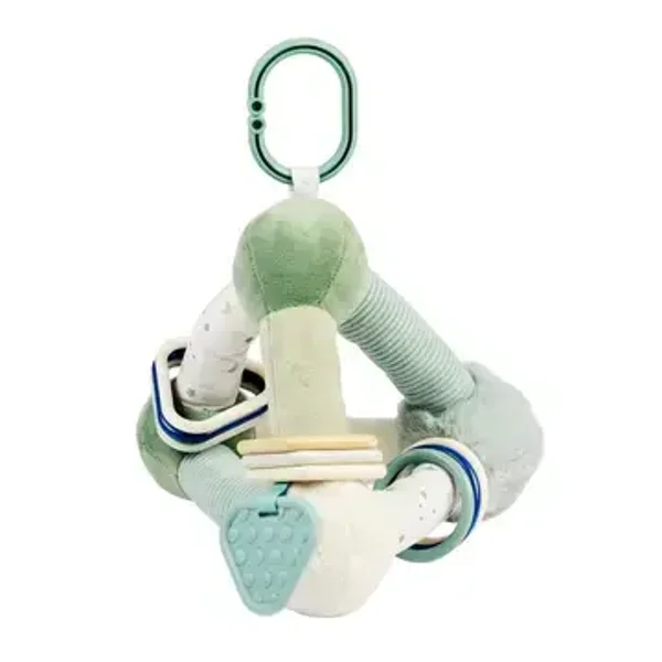 Pyramide d'activités Lapidou Soft - 20 cm - Vert tilleul