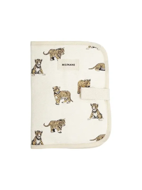 Protège Carnet de Santé Tigre Milk - EDGAR