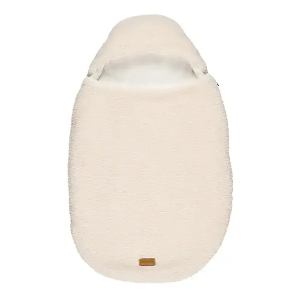 Nid Bébé TEDDY Écru 0–6 mois – Nid Bébé Doux – Pour Siège Auto et Poussette