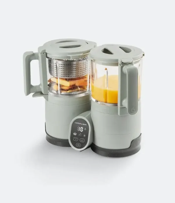 Robot en verre cuisson rapide - Nutribaby Glass Celadon Ref: A001138