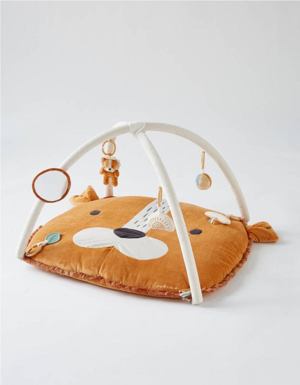 Tapis d'éveil Babou en Veloudoux®, caramel Noukie's