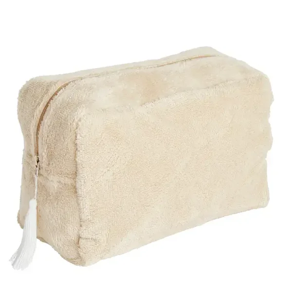 Trousse de toilette en bambou - Biscuit