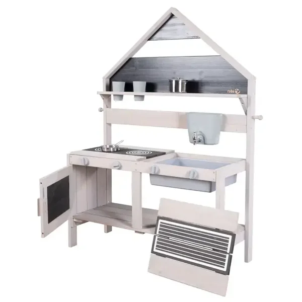 Cuisine de jeu extérieure et d'activités en boue ROBA au style maison