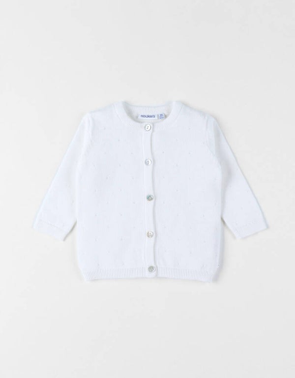 Cardigan en Tricot, Coton de 1 mois à 4 ans