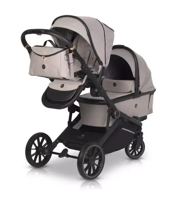 Poussette combi 2 en 1 – Taupe