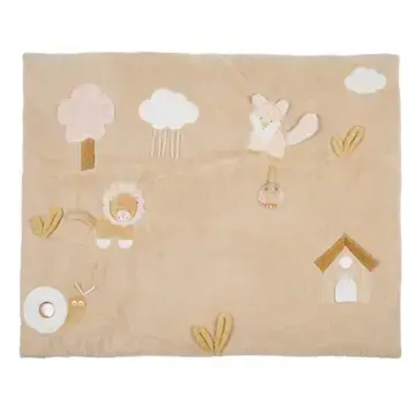 Tapis de jeu rectangulaire Lion FLO, ERNEST & OLI