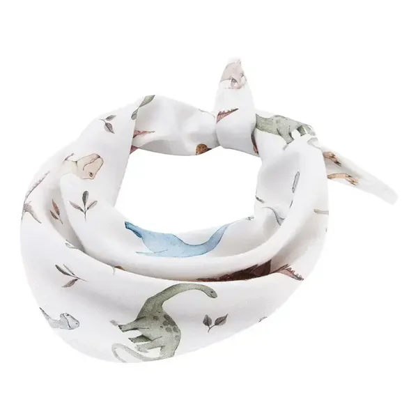 Foulard triangle en bambou - Dino