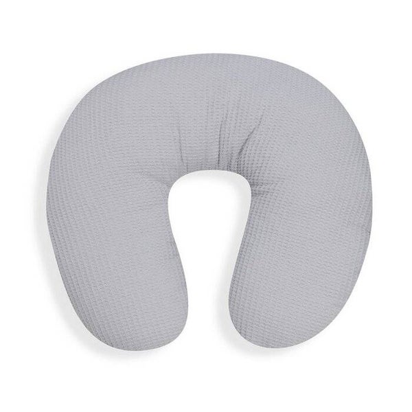 COUSSIN D'ALLAITEMENT - 65X65 CMS. TISSU GAUFRE - MOD. ASTRID - GRIS