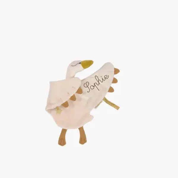 Doudou cygne or