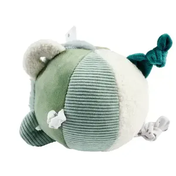 Lapidou Balle en peluche - 15 cm - Vert tilleul