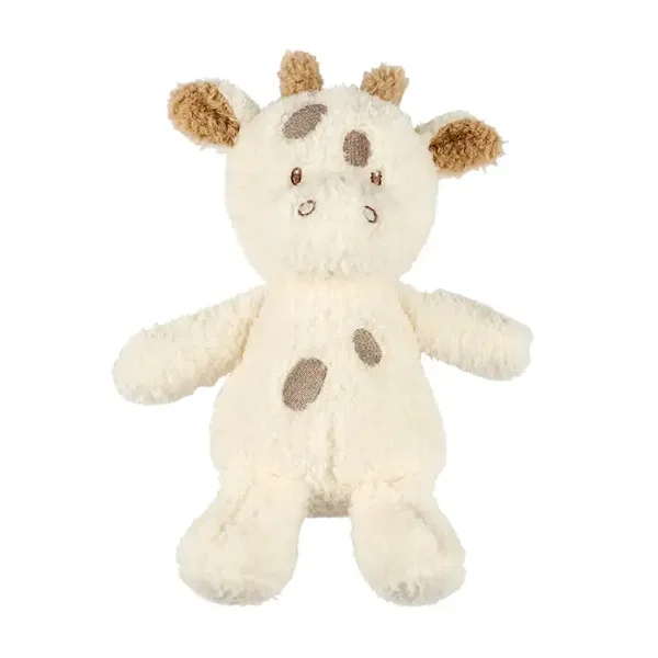 Girafe en peluche TEDDY pour bébé – 25 cm – Jouet câlin doux pour bébé – Blanc cassé