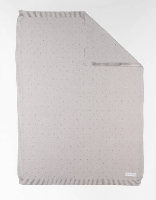 Couverture en tricot BIO 75x100cm Noukie's