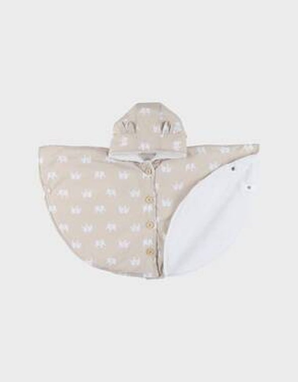 Poncho bébé, déperlant