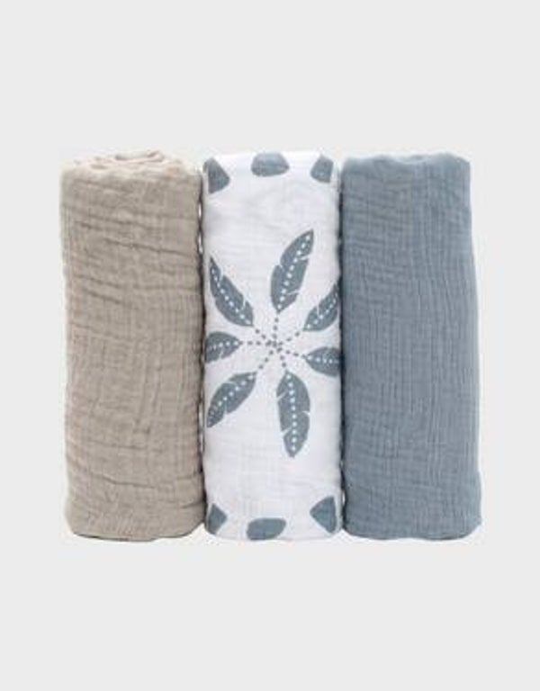 Lot de 3 langes 70*70cm, coton bio à partir du 29/08/26