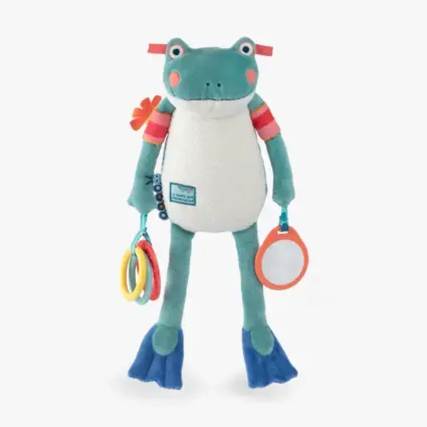 Peluche d'activités grenouille Raoul
