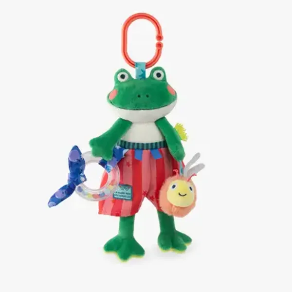 Peluche d'activités grenouille Rénato