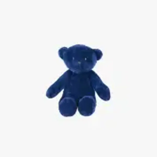 Peluche Ours bleu marine - 30 cm Les p'tits doudous de l'hôpital