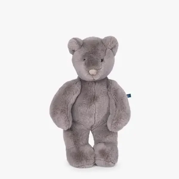 Peluche Ours gris 34 cm