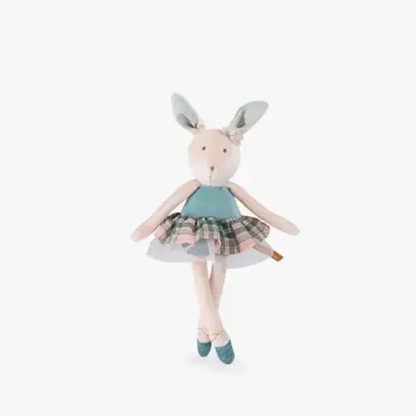 Petite peluche Lapin bleu
