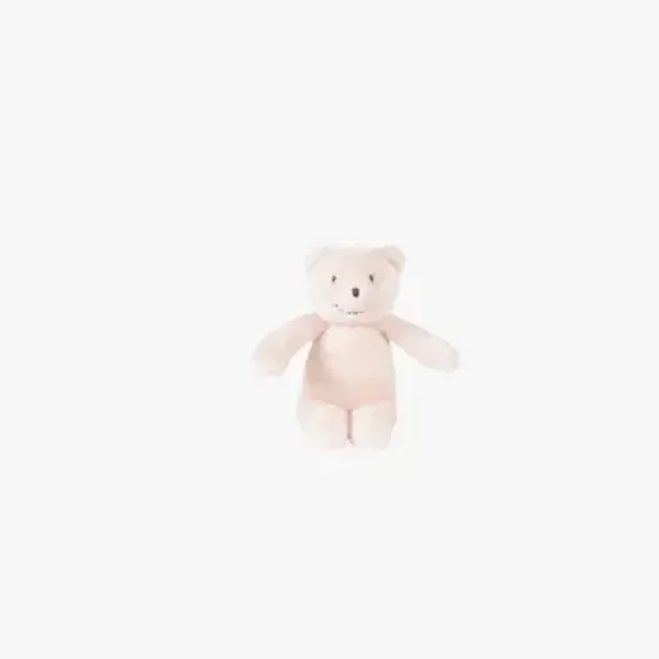 Petite peluche ours crème - 12 cm Les p'tits doudous de l'hôpital
