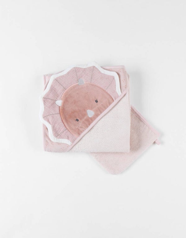 Set de bain Popsie, rose poudré Noukie's