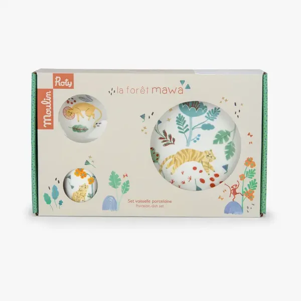 La forêt Mawa Set vaisselle porcelaine