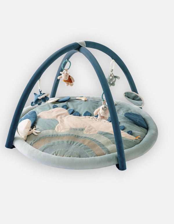 Tapis d'éveil Stegi en Veloudoux®, vert noukie's