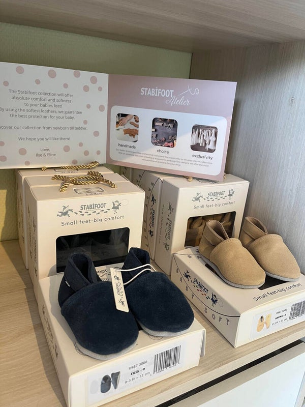 STABIFOOT beige pantoufles 0-3 mois