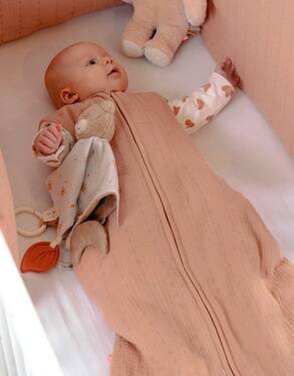 Gigoteuse en mousseline de coton bio, 1-6 mois