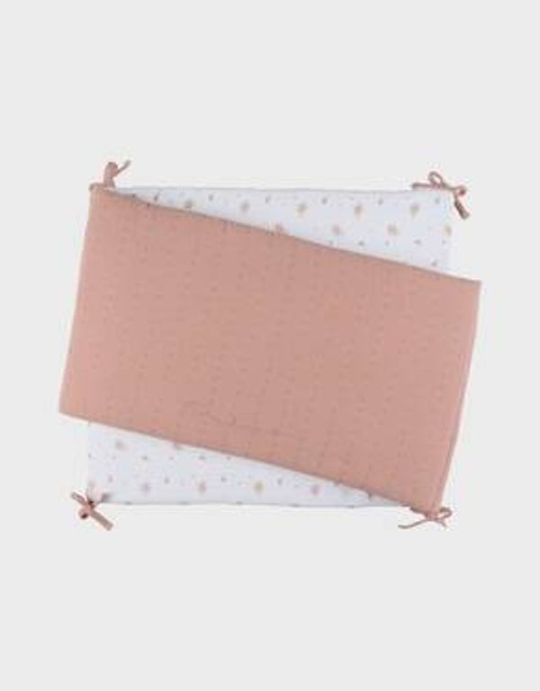 Tour de lit, mousseline de coton bio