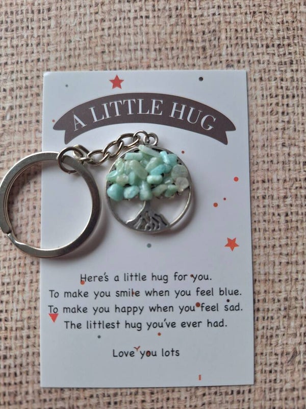 A little hug Levensboom Synthetic Turquoise