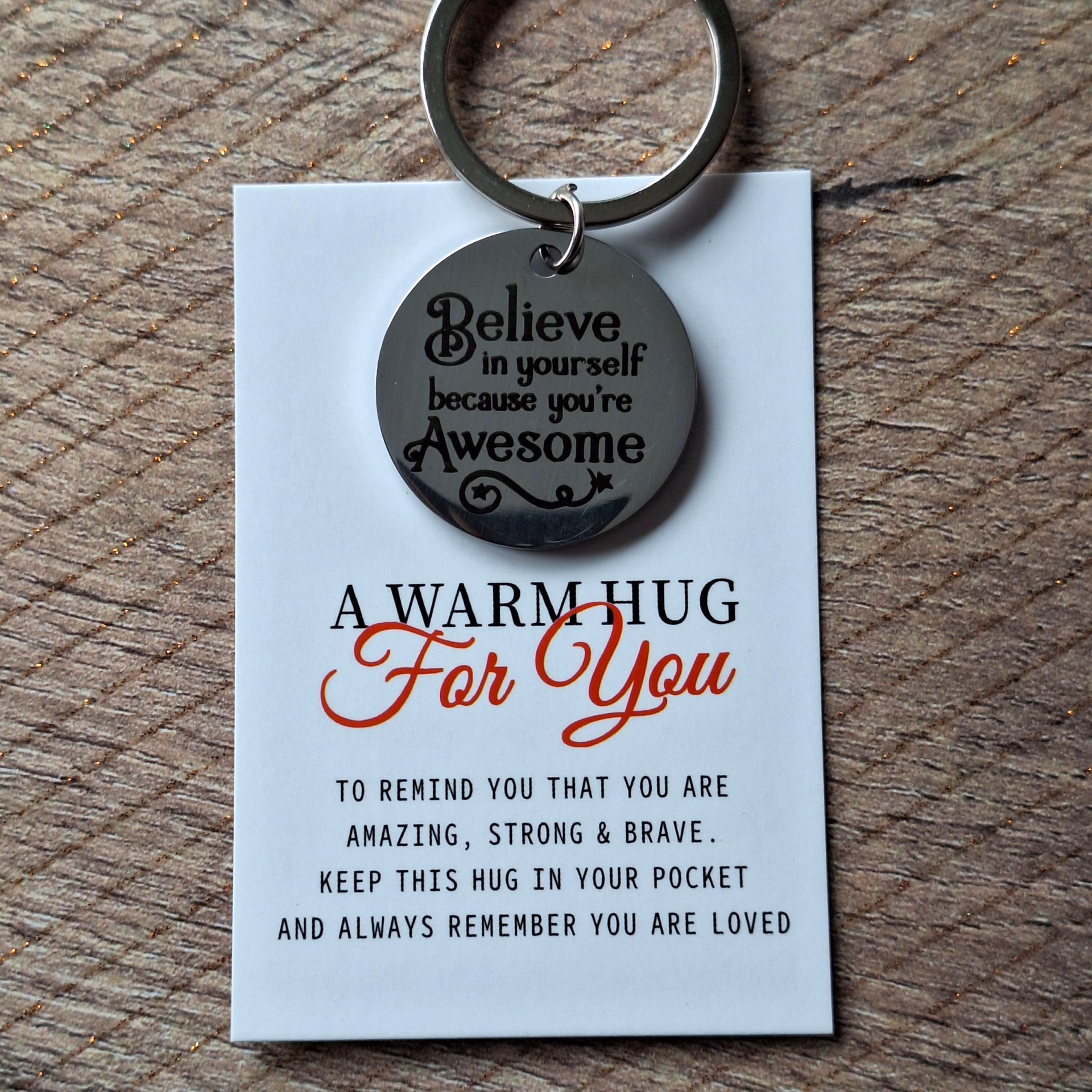 A warm hug for you *Believe in yourself