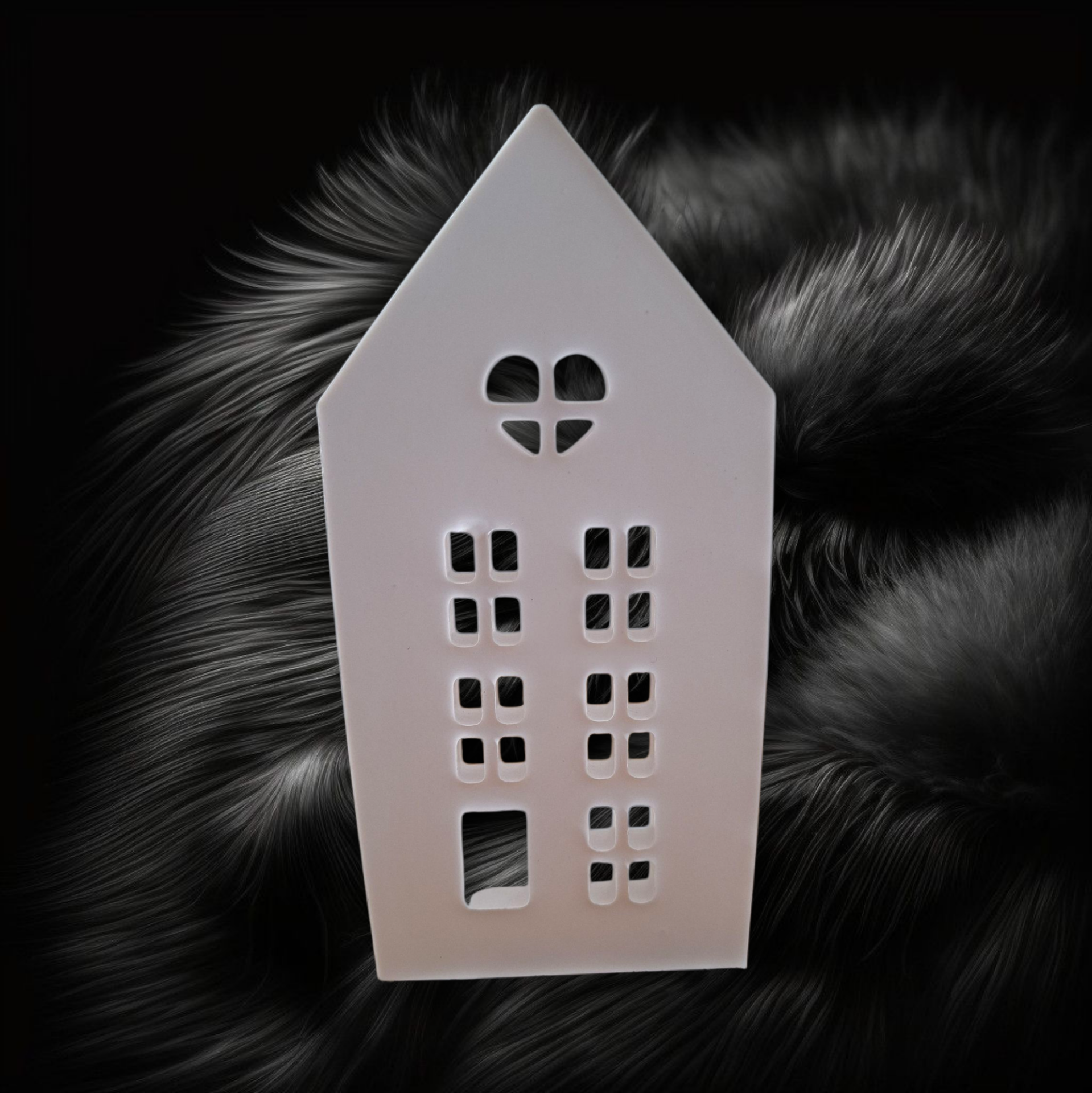 Waxinelicht huis