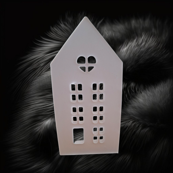 Waxinelicht huis