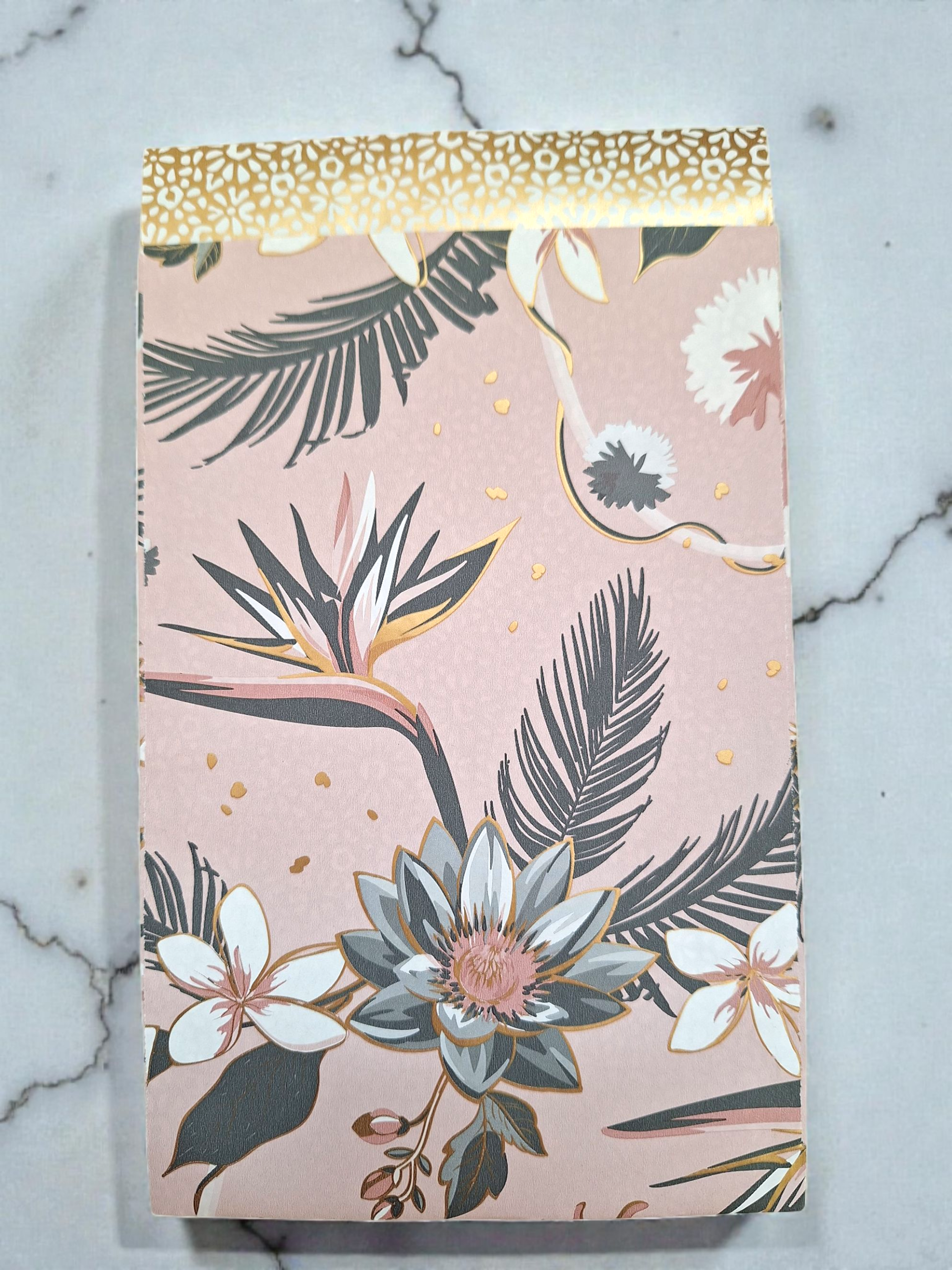 Cadeau zakje jungle roze 12 x 19