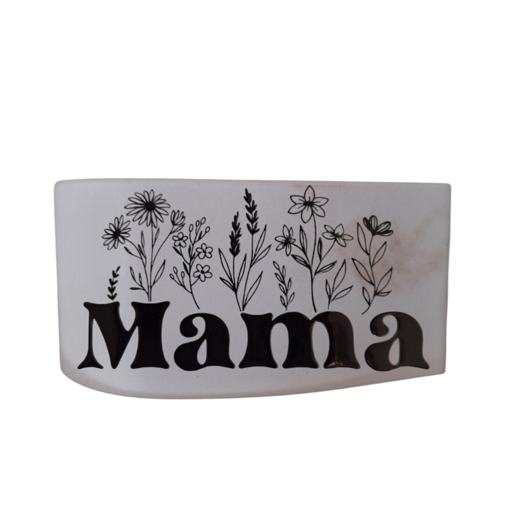 Mama waxinelicht hart