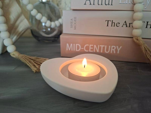 Hart Waxinelichthouder – 9,5 x 9,5 cm