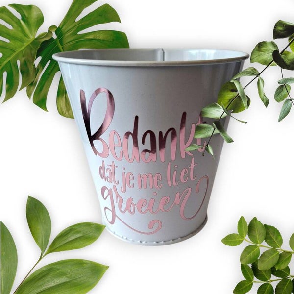 BloeiBedankt Plantenpotje – Bedankt dat je me liet groeien