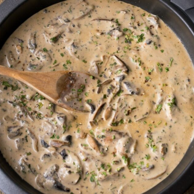 Sauce Crème Champignon