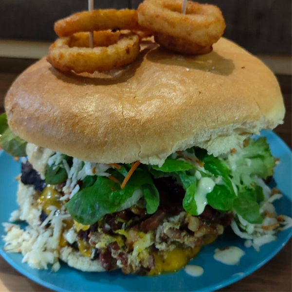 Dinoburger 21 cm en Menu à Sélectionner