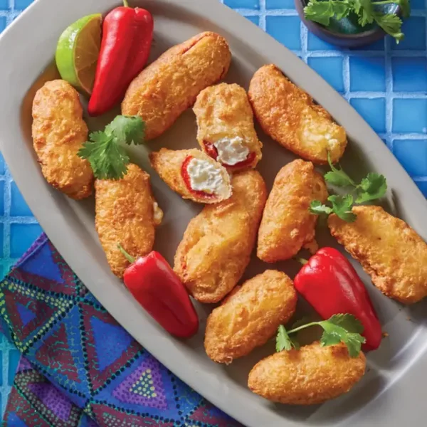 Croquettes Jalapeno Rouge au fromage